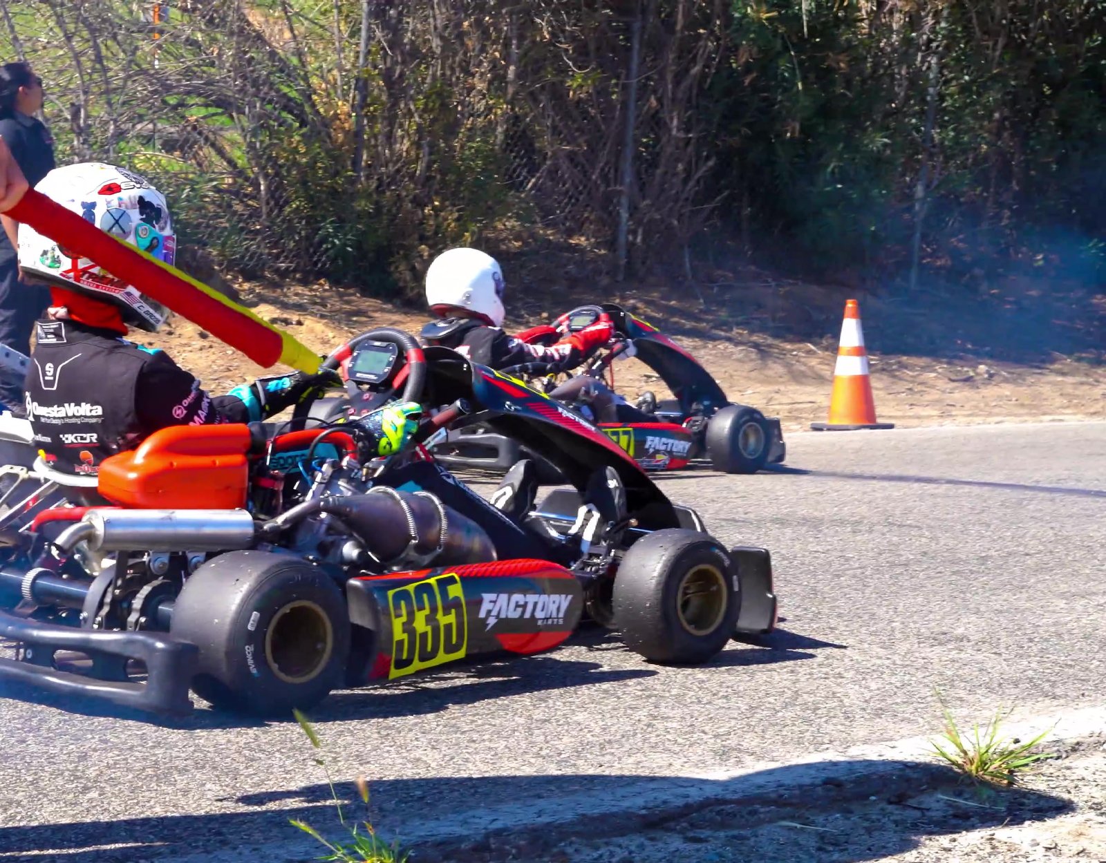 On the grid, Adams Motorsports Park